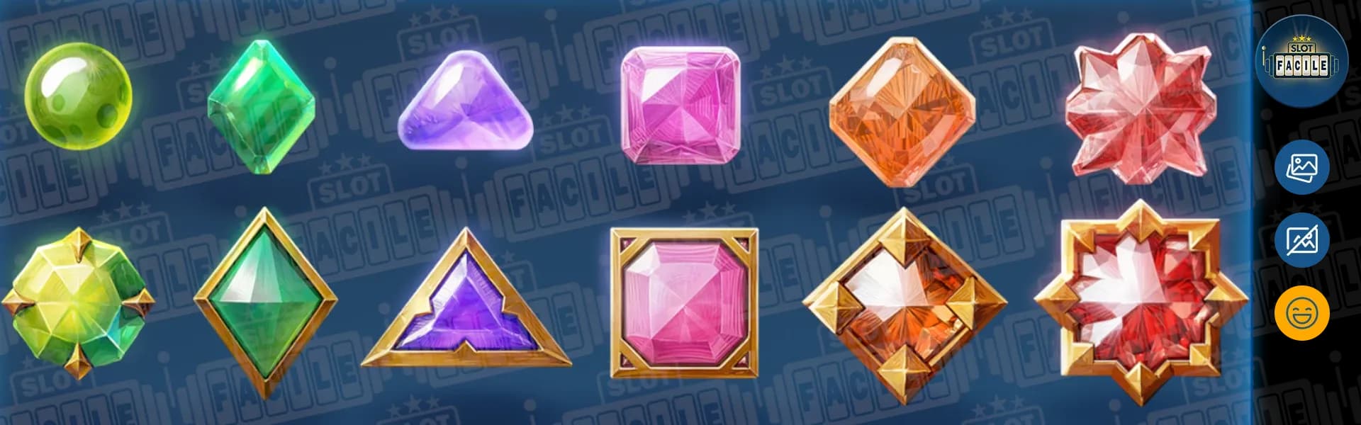 Chomplings slot machine gratis su slotfacile simboli gemme.webp